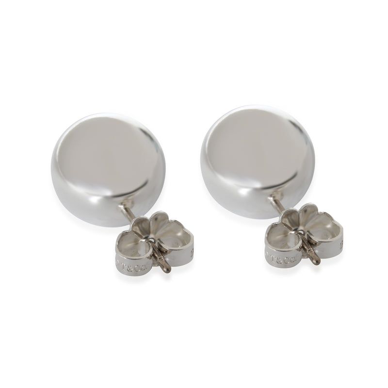 Tiffany & Co. Sterling Silver Hardwear Ball Earrings 925