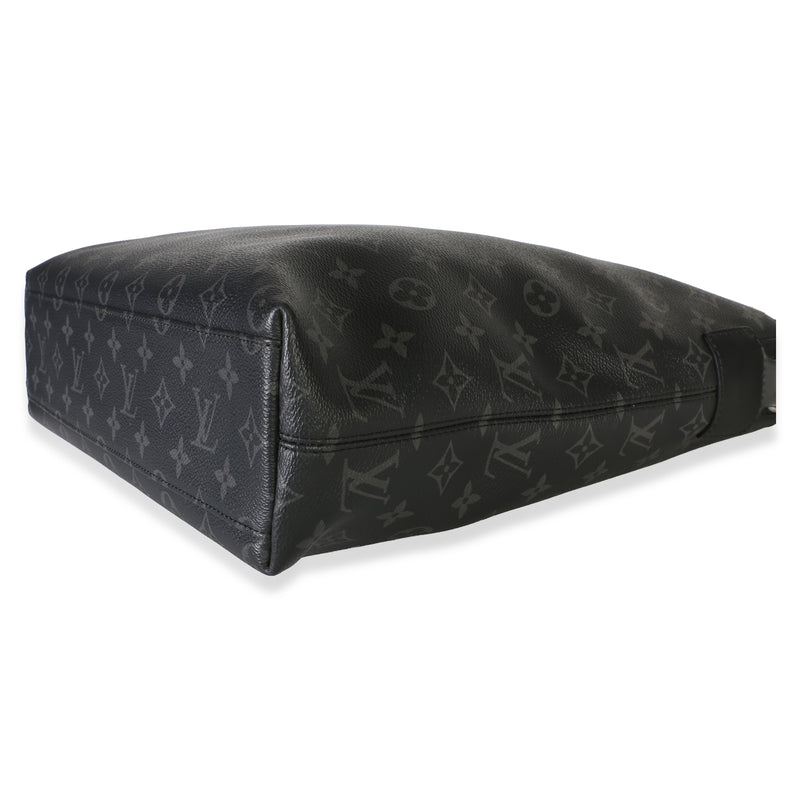 Louis Vuitton Monogram Eclipse Canvas Explorer Briefcase Black Bag