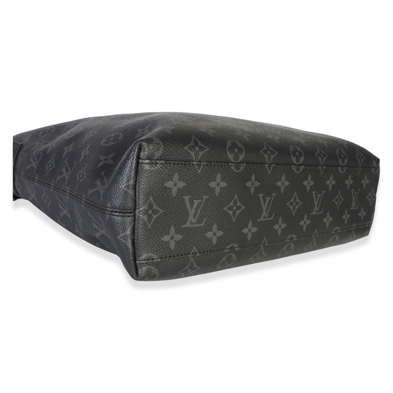 Louis Vuitton Monogram Eclipse Canvas Explorer Briefcase Black Bag