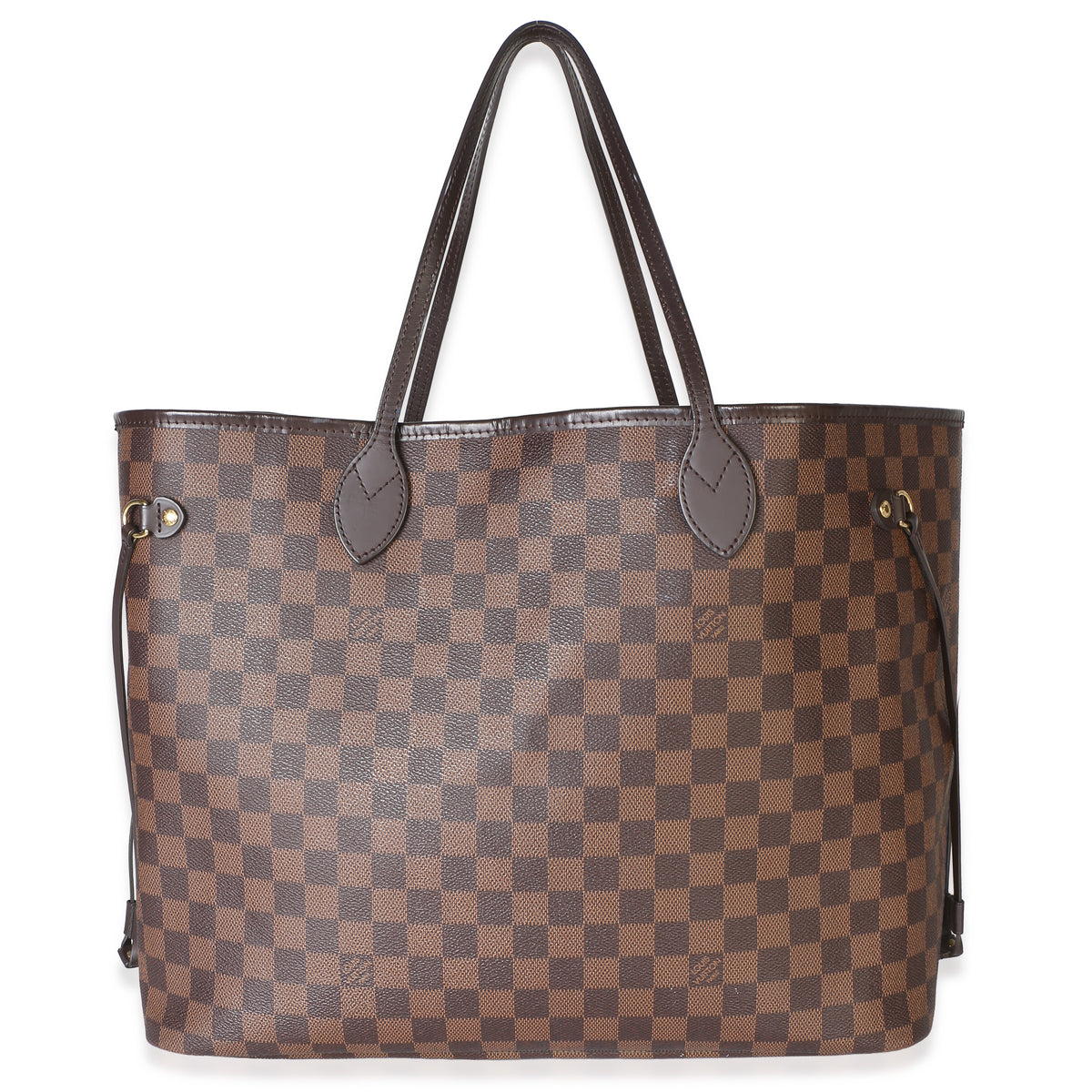 Louis Vuitton Damier Ebene Canvas Neverfull Gm Brown Bag