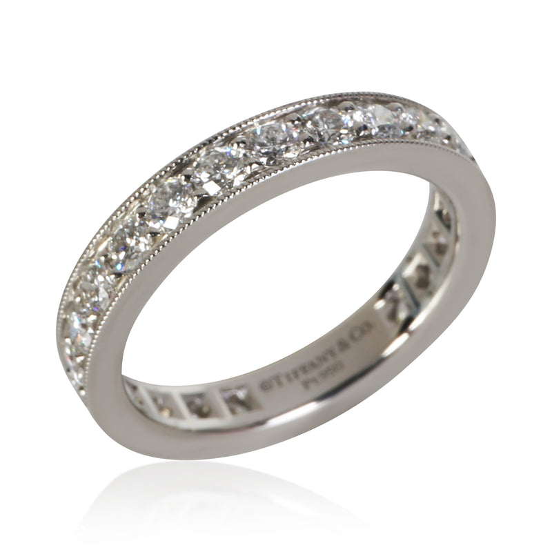 Tiffany & Co. Platinum Diamond Legacy Eternity Band 950