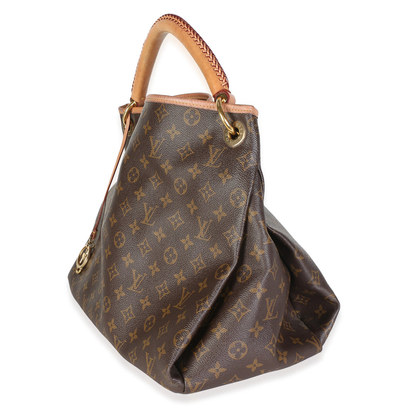 Louis Vuitton Monogram Canvas Artsy Mm Brown Bag
