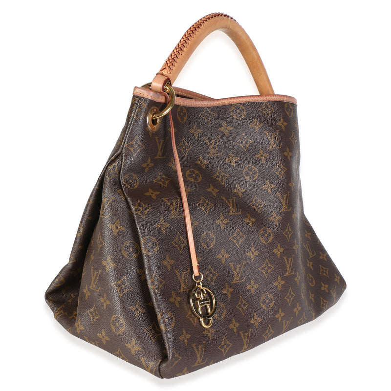 Louis Vuitton Monogram Canvas Artsy Mm Brown Bag