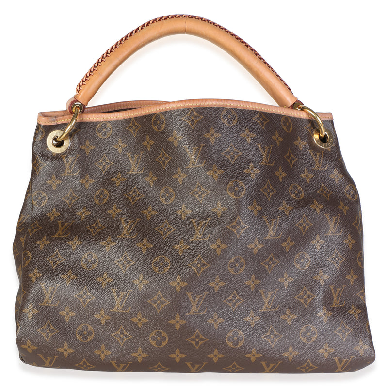 Louis Vuitton Monogram Canvas Artsy Mm Brown Bag