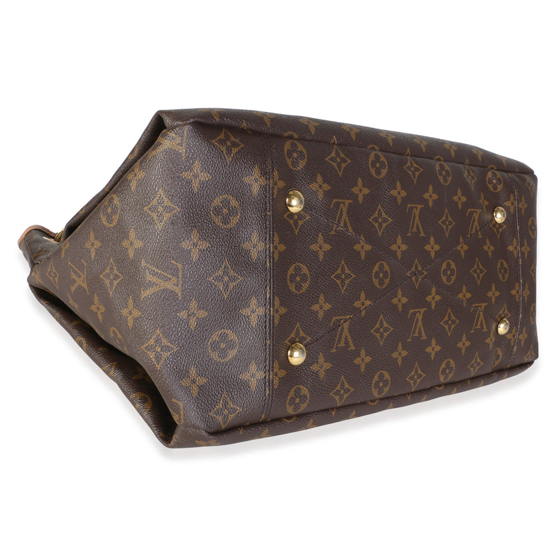 Louis Vuitton Monogram Canvas Artsy Mm Brown Bag