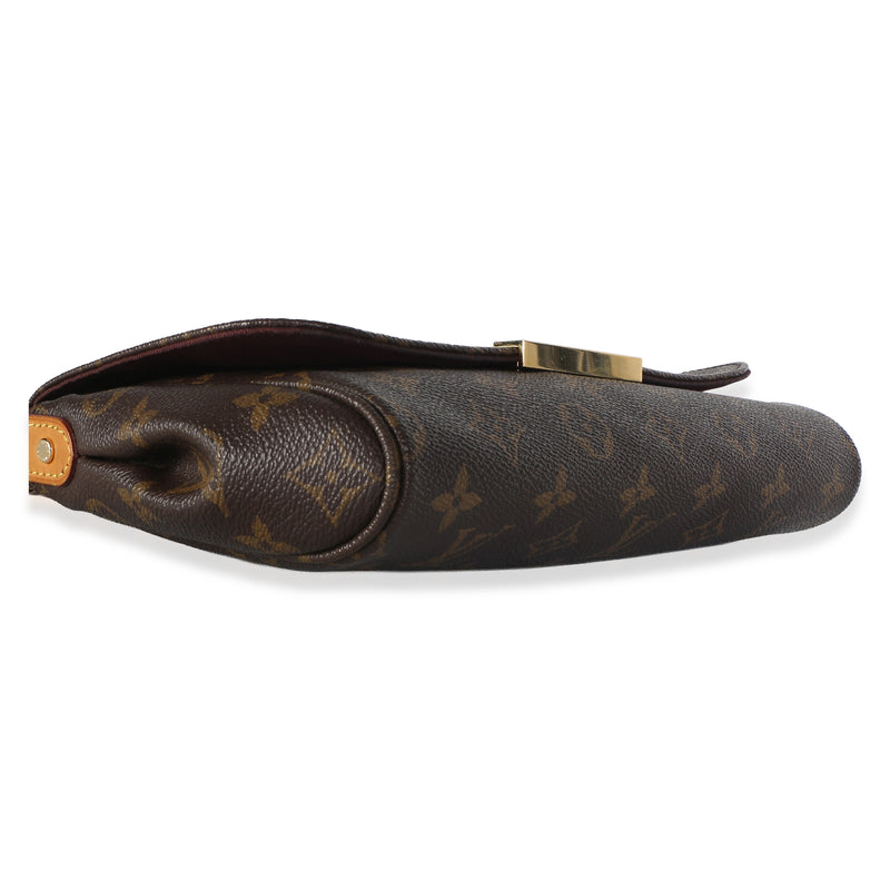 Louis Vuitton Monogram Canvas Favorite Mm Brown Coated Bag