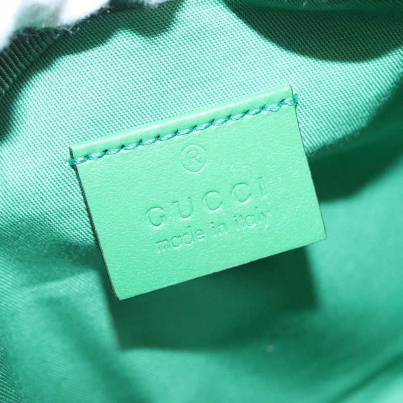 Gucci Childrens Belt Gg Canvas Green Bag