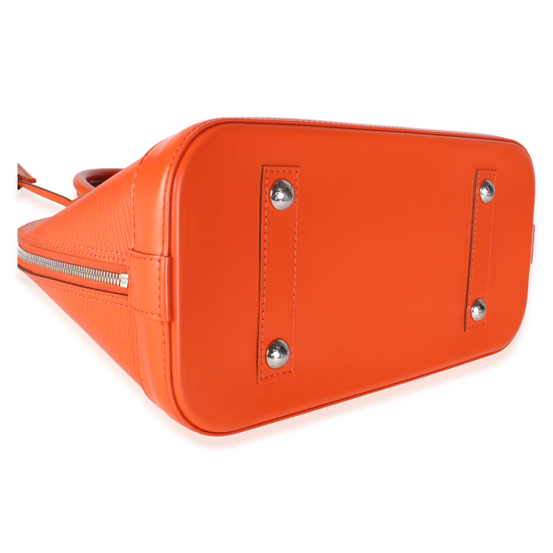 Louis Vuitton Piment Epi Alma Pm Orange Leather Bag