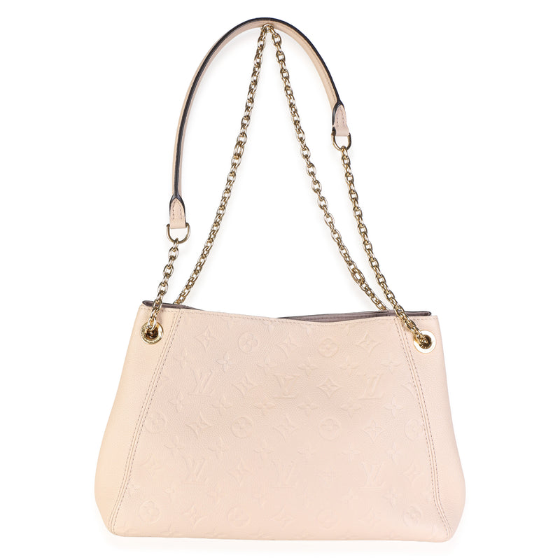 Louis Vuitton Sand Monogram Empreinte Anytime Pm Gray Leather Bag