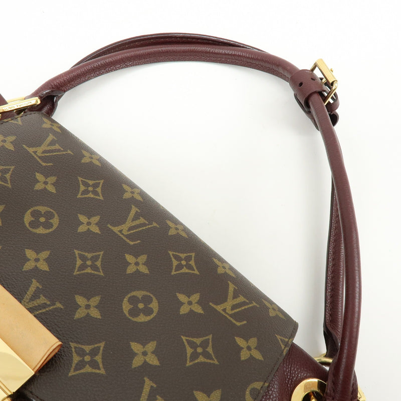 Louis Vuitton Olympe Monogram Canvas Brown Bag