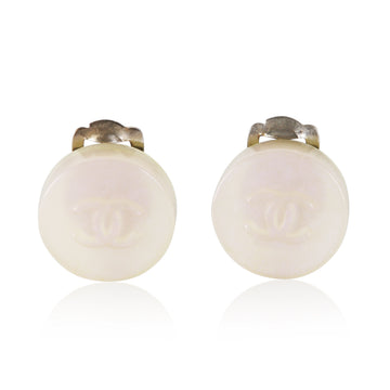 Chanel 2000 Resin Cc Earrings