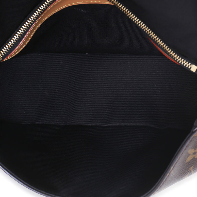 Louis Vuitton Black Monogram Canvas Diane Pm Brown Bag