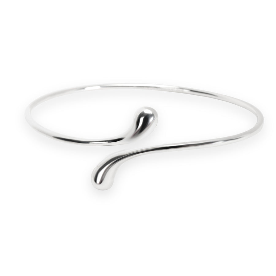 Tiffany & Co. Sterling Silver Paloma Picasso Teardrop Bypass Bracelet 925 Bracelets