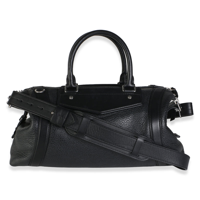 Louis Vuitton Black Pixel Lambskin Lv Biker Mm Leather Bag