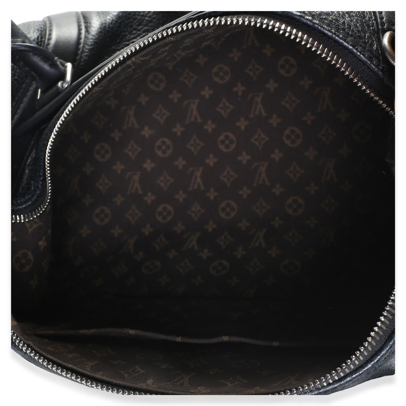 Louis Vuitton Black Pixel Lambskin Lv Biker Mm Leather Bag