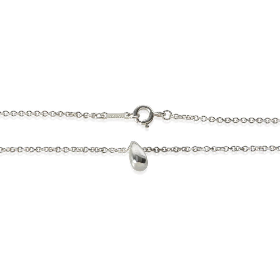 Tiffany & Co. Sterling Silver Elsa Peretti Teardrop Necklace 925 Necklaces