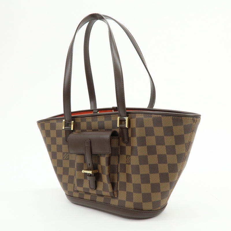 Louis Vuitton Manosque Damier Brown Canvas Bag