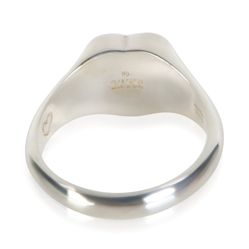 Gucci Sterling Silver Blind For Love Ring 925 Rings