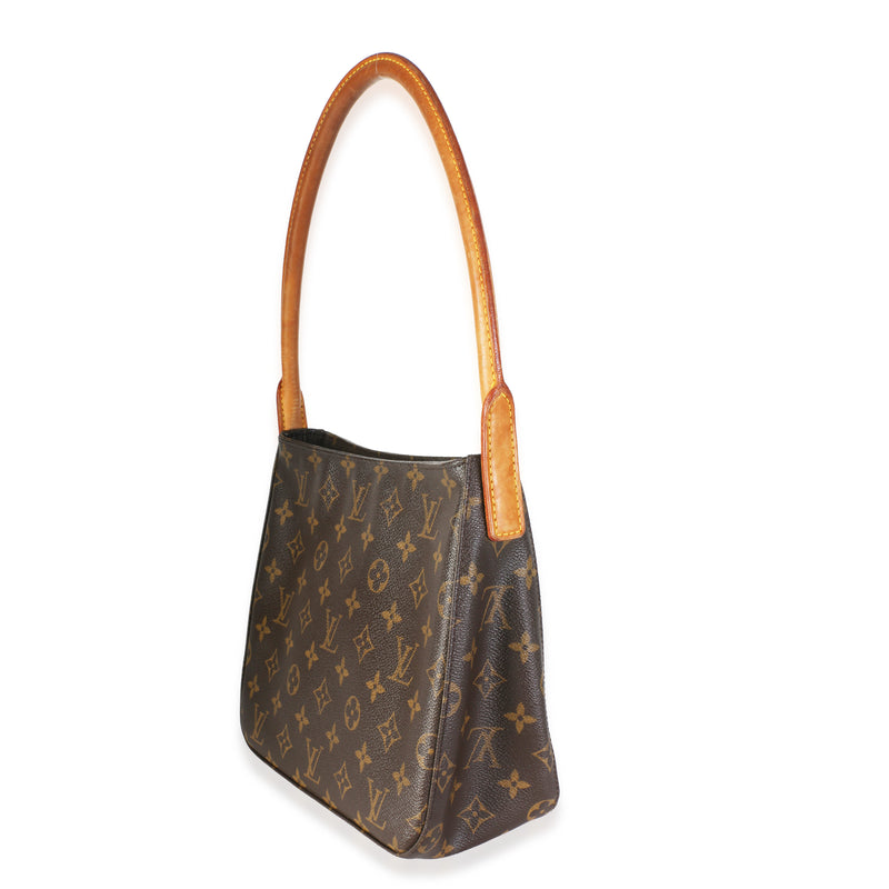 Louis Vuitton Monogram Canvas Looping Mm Brown Bag