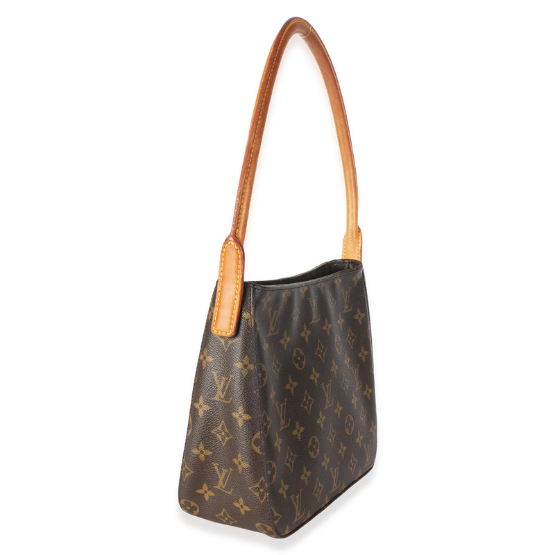 Louis Vuitton Monogram Canvas Looping Mm Brown Bag