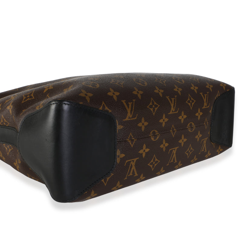 Louis Vuitton Monogram Macassar Canvas Torres Messenger Bag Black; Brown