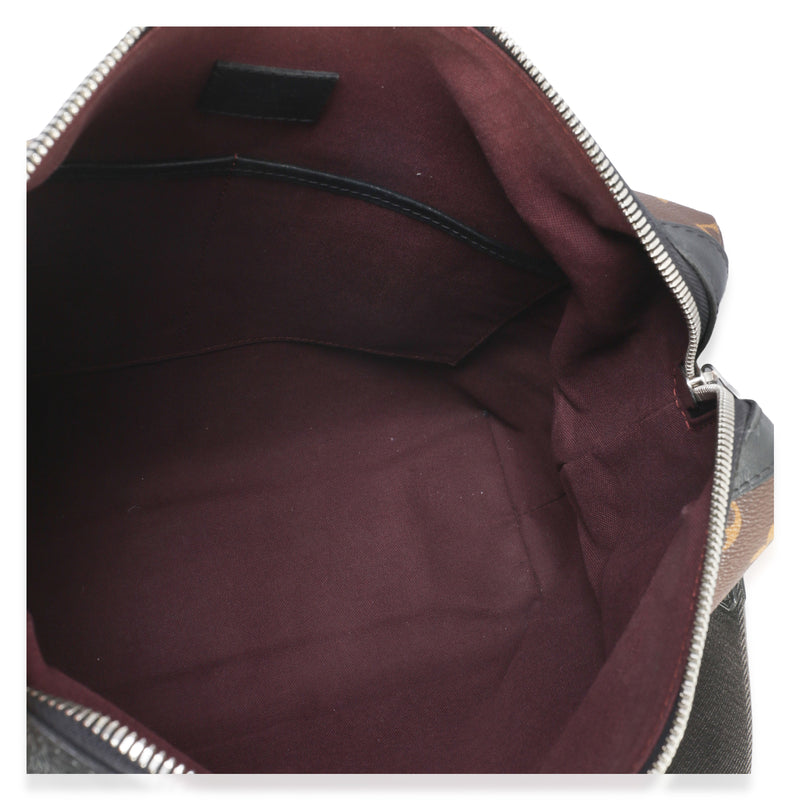 Louis Vuitton Monogram Macassar Canvas Torres Messenger Bag Black; Brown