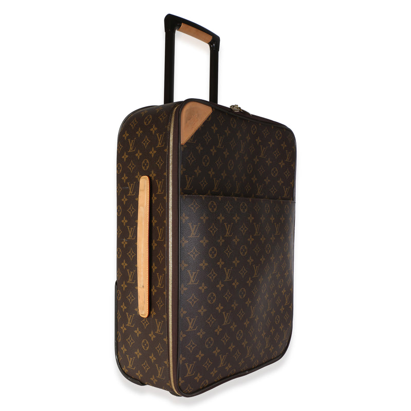 Louis Vuitton Monogram Canvas Pegase 45 Brown Coated Bag