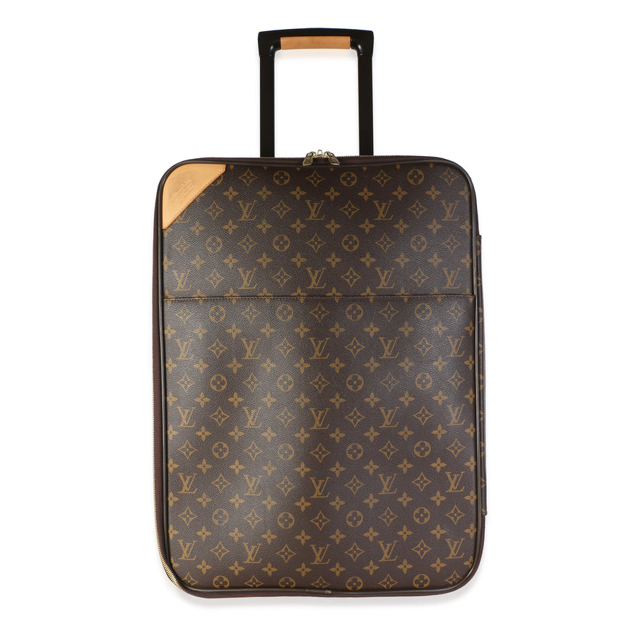 Louis Vuitton Monogram Canvas Pegase 45 Brown Coated Bag