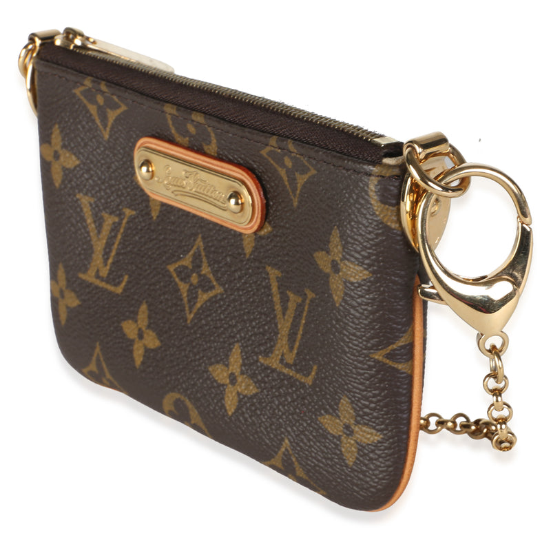Louis Vuitton Monogram Canvas Milla Pochette Pm Brown Coated Bag