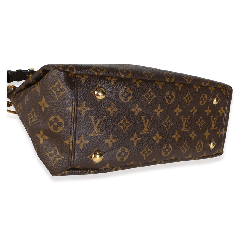 Louis Vuitton Pink Monogram Canvas Pallas Mm Brown Bag