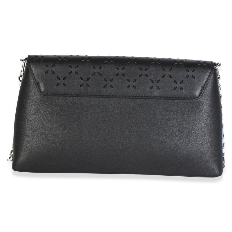 Louis Vuitton Black Studded Calfskin Love Note Bag Leather