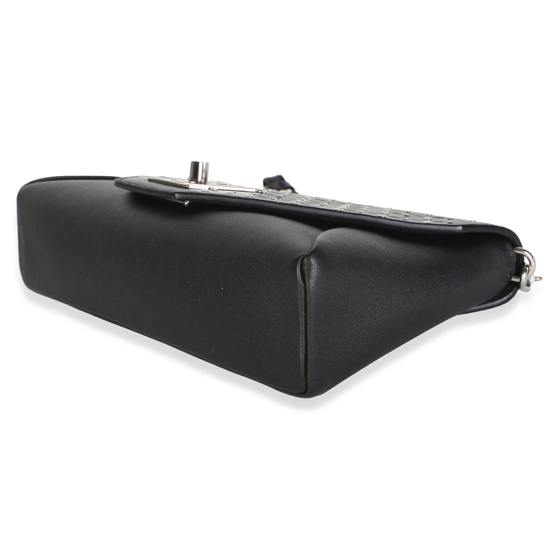 Louis Vuitton Black Studded Calfskin Love Note Bag Leather
