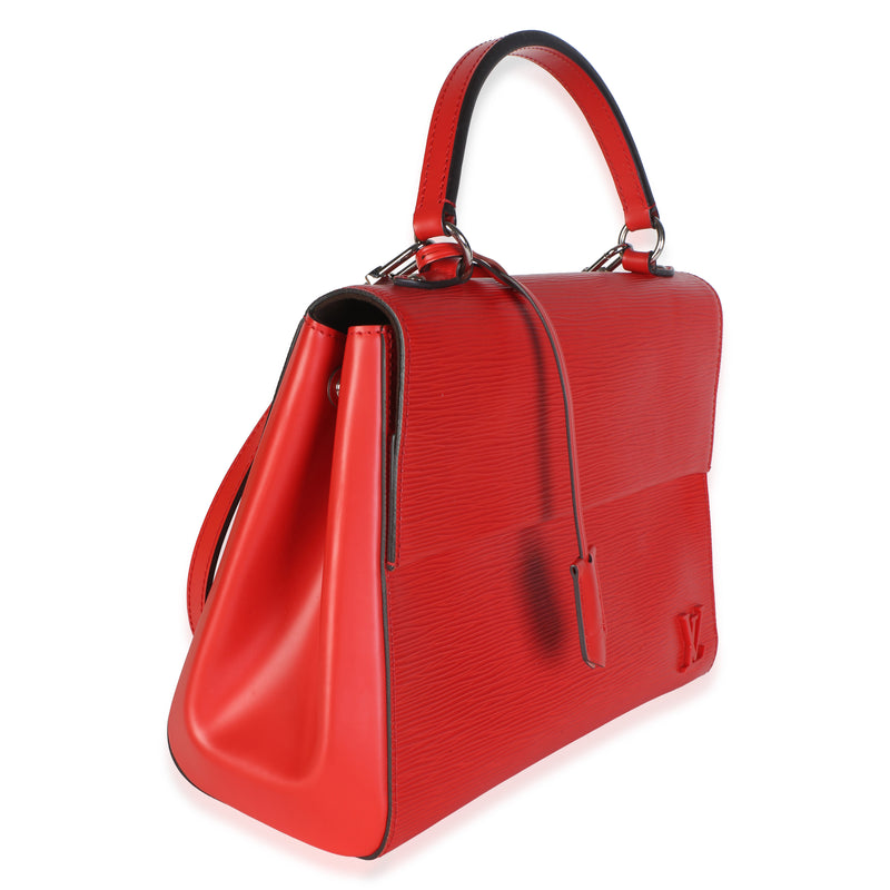 Louis Vuitton Coquelicot Epi Cluny Mm Red Leather Bag