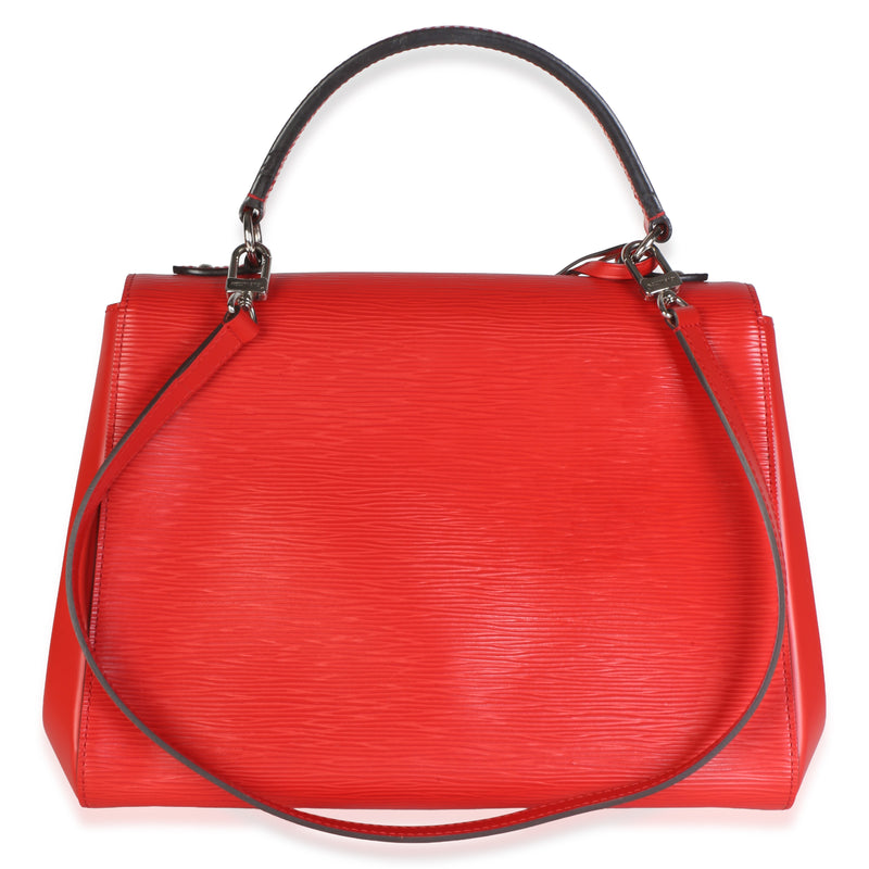 Louis Vuitton Coquelicot Epi Cluny Mm Red Leather Bag