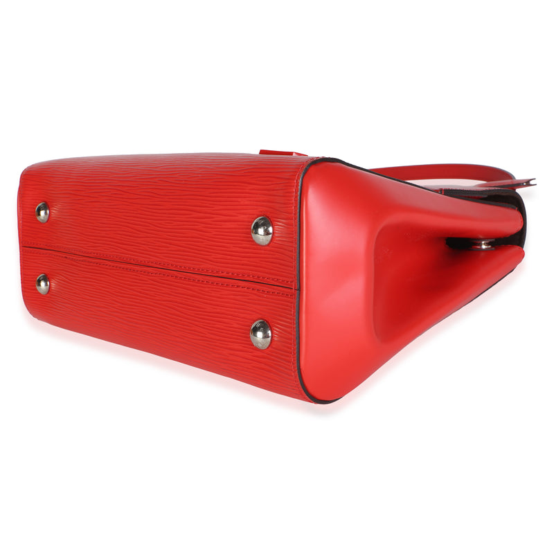 Louis Vuitton Coquelicot Epi Cluny Mm Red Leather Bag