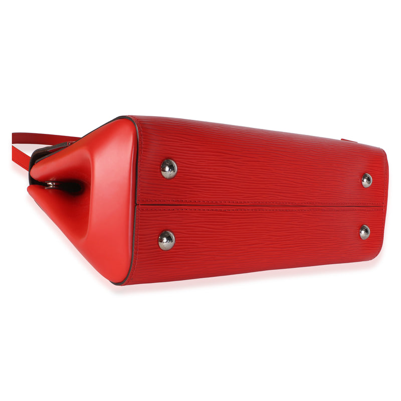 Louis Vuitton Coquelicot Epi Cluny Mm Red Leather Bag