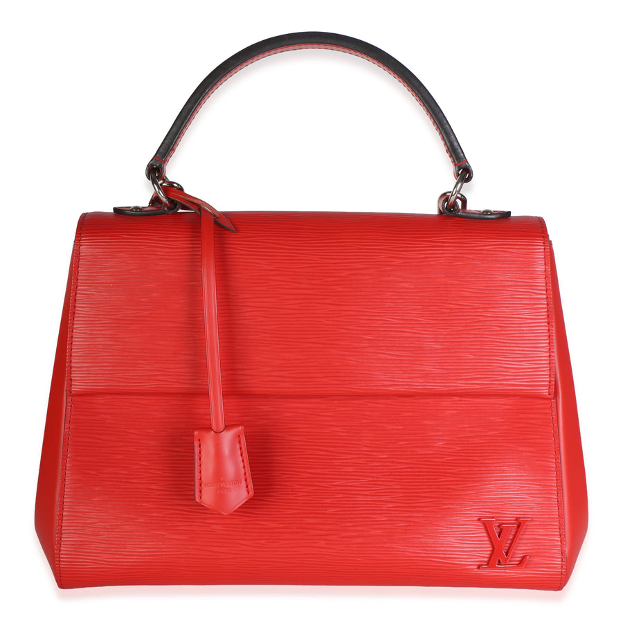 Louis Vuitton Coquelicot Epi Cluny Mm Red Leather Bag