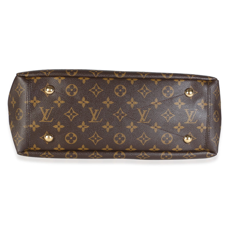 Louis Vuitton Pistache Monogram Canvas Pallas Mm Brown; Green; Yellow Bag