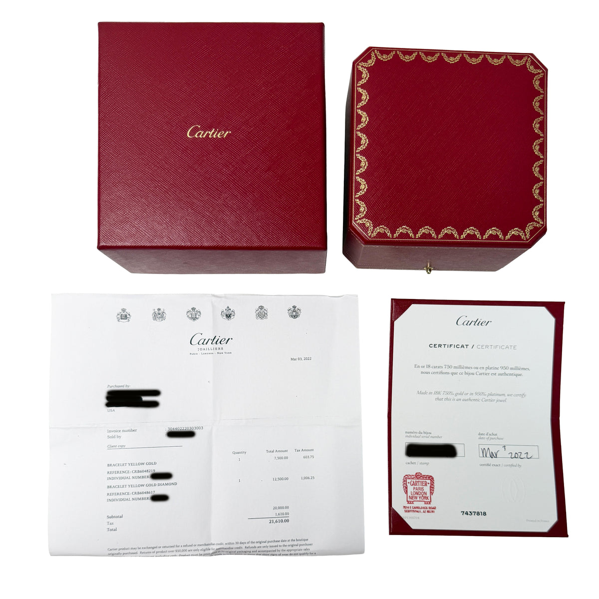 Cartier Yellow Gold Juste Un Clou Bracelet 18k Bracelets