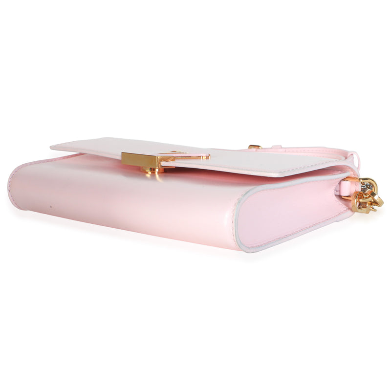 Louis Vuitton Sweet Pink Calfskin Wallet On Chain Capucines Leather Bag