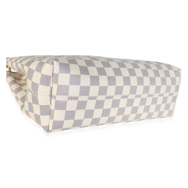 Louis Vuitton Damier Azur Canvas Graceful Pm Beige Coated Bag