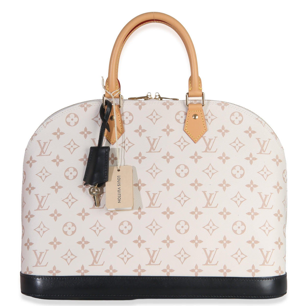 Louis Vuitton Dune Monogram Canvas Alma Gm Beige; Black; White Bag