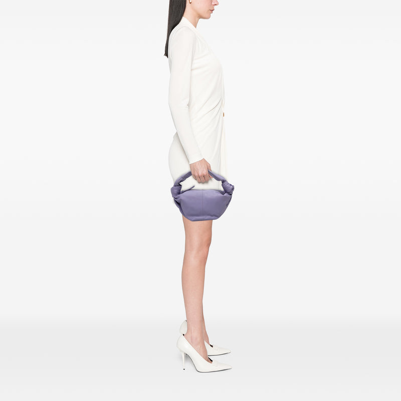 Mini Calfskin Double Knot Bag - Image 7
