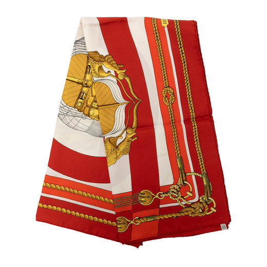 Chateaux D Arriere Silk Scarf 90 - Image 1