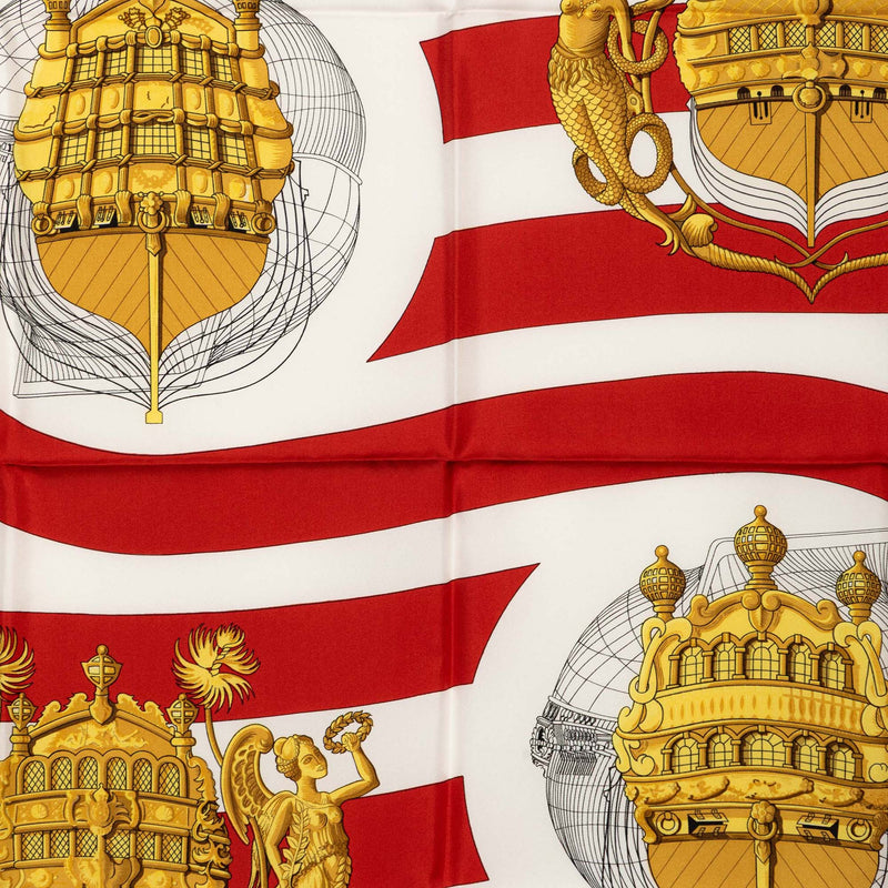 Chateaux D Arriere Silk Scarf 90 - Image 7
