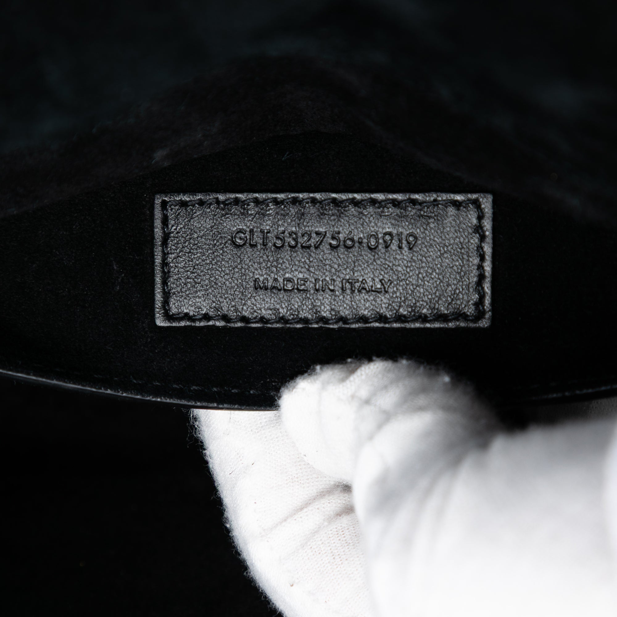 Suede Monogram Book Bag - Image 6
