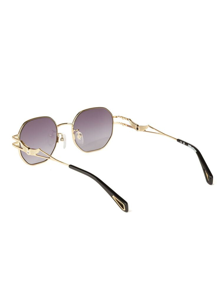 Zadig & Voltaire Szv463s Sunglasses — Rose Gold Metal