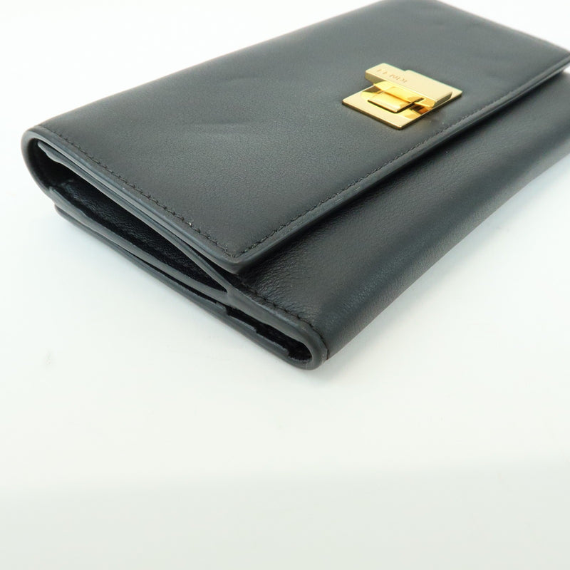 Fendi Selleria Peekaboo Leather Black Accessory