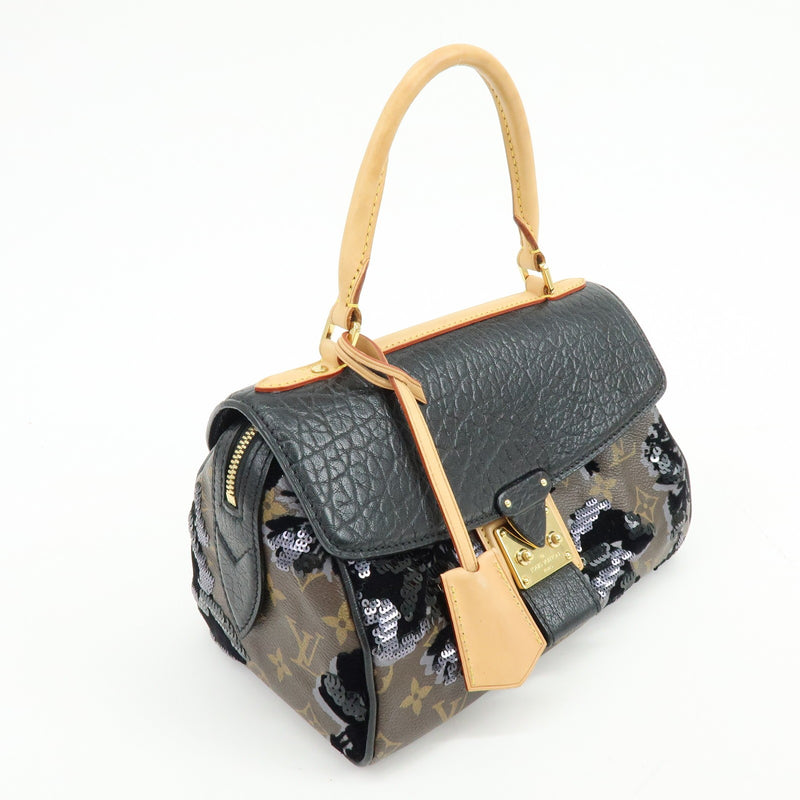 Louis Vuitton Carrousel Fleur De Jais Monogram Canvas Multicolour Bag