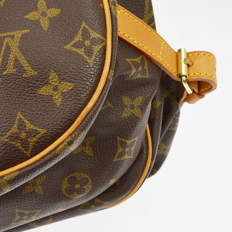 Louis Vuitton Saumur Monogram Canvas Brown Bag